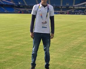 Juez de atletismo en Cali