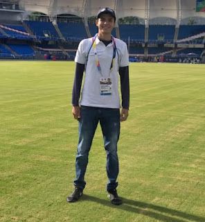 Juez de atletismo en Cali