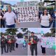 Marcha por la vida de policias y militares en Tarqui