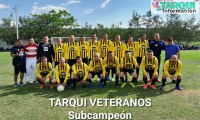 Tarqui subcampeón de veteranos