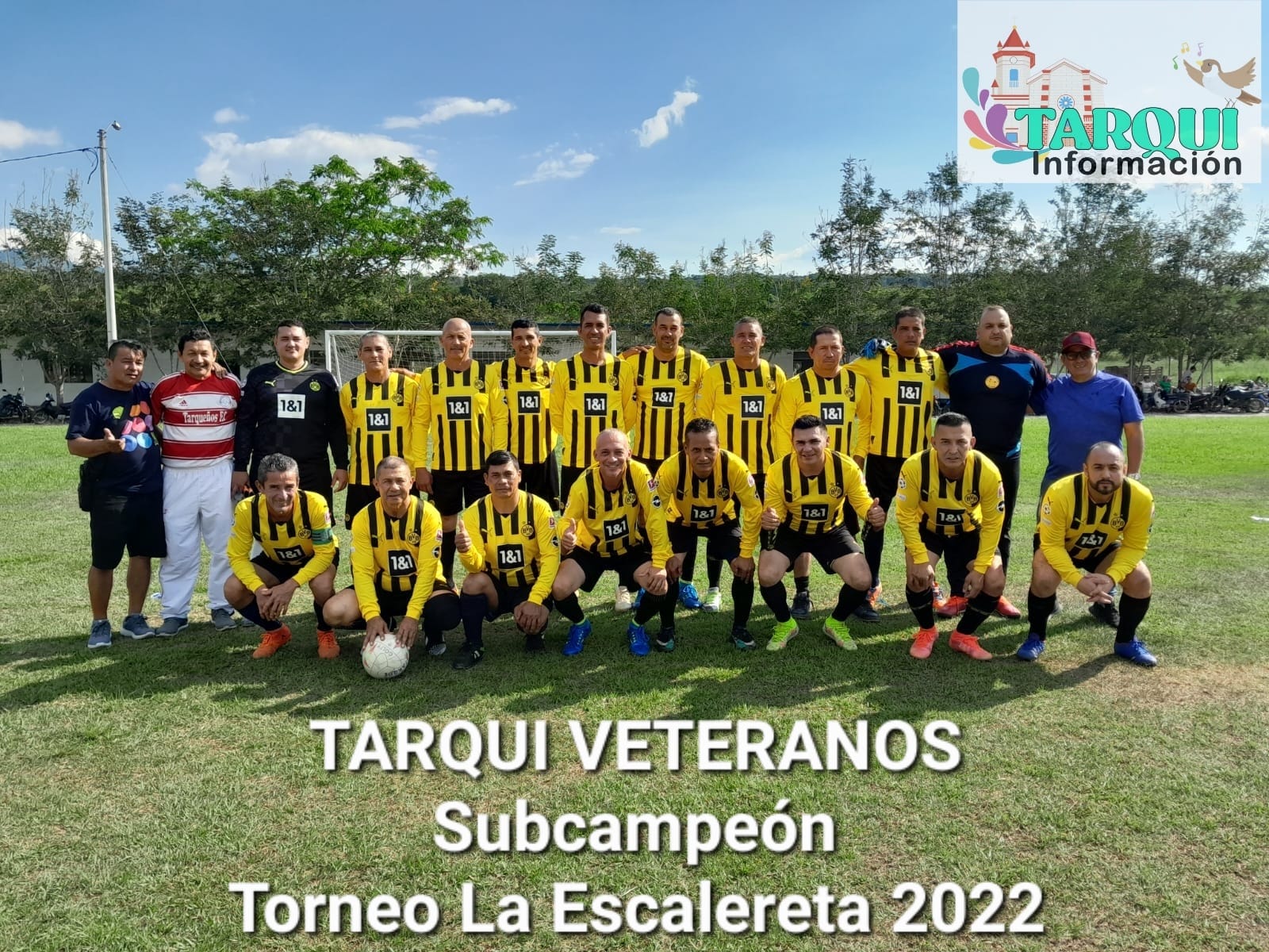 Tarqui subcampeón de veteranos