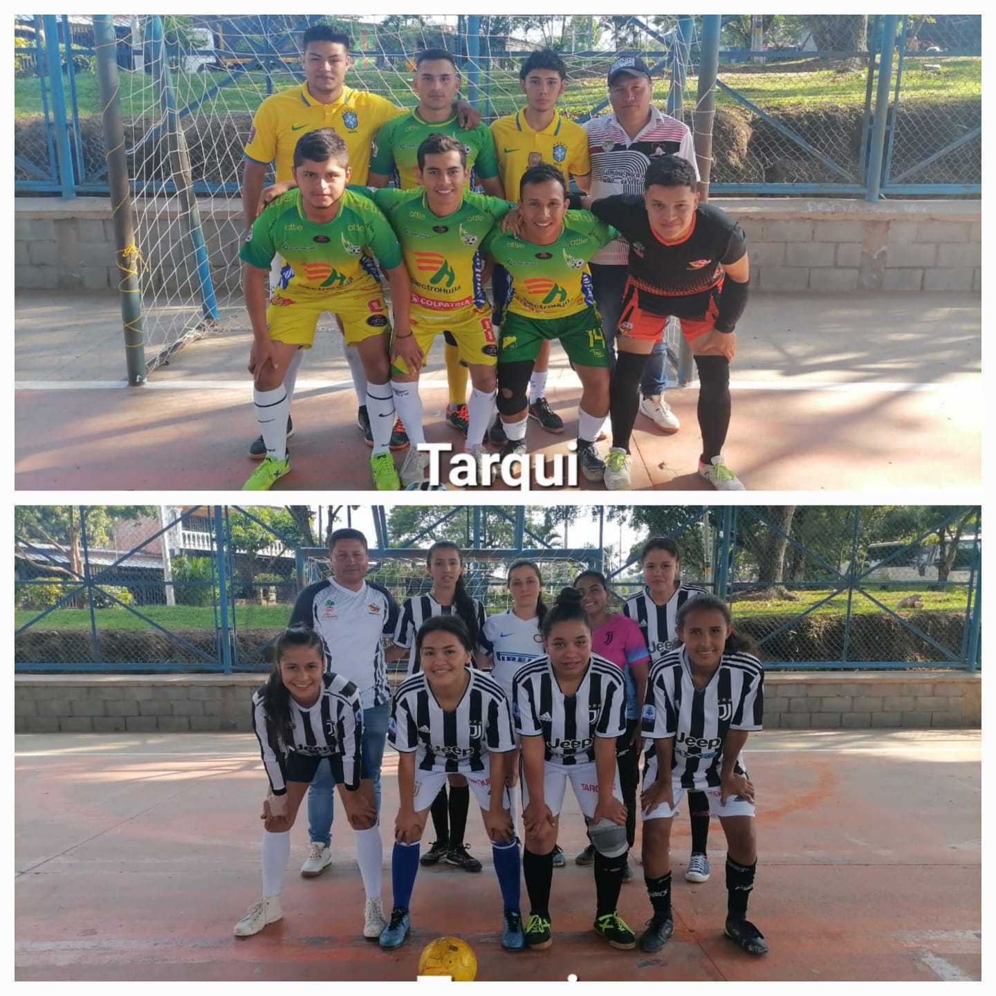 Dos equipos de Tarqui clasifican