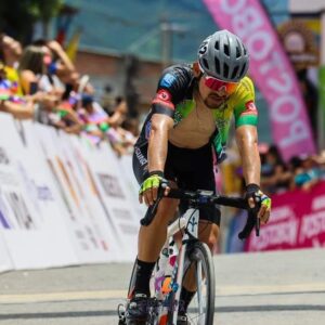 William Cerquera en la Vuelta a Colombia 2023.