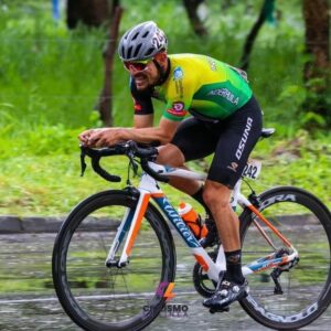 William Cerquera en la Vuelta a Colombia 2023.