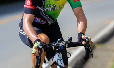 William Cerquera en la Vuelta a Colombia 2023.