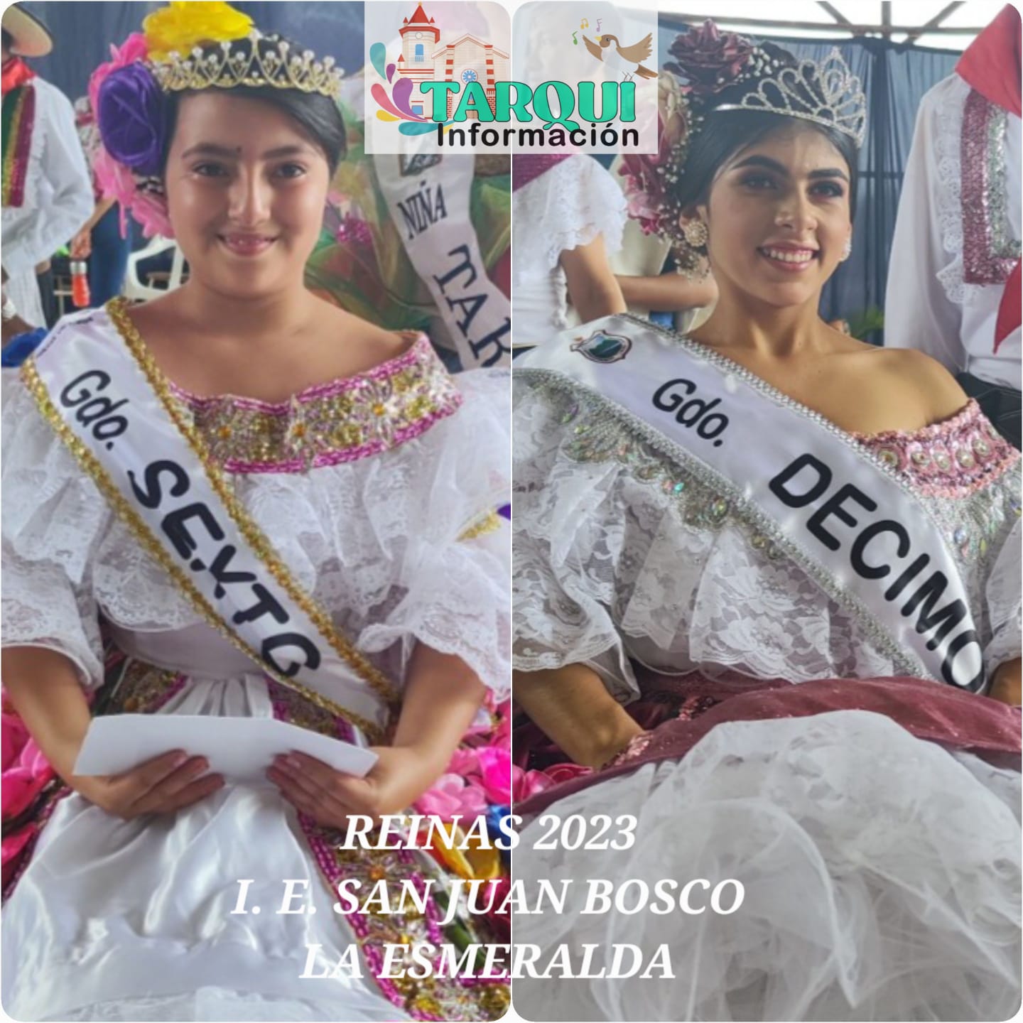 Sampedrito 2023 I. E. San Juan Bosco en La Esmeralda