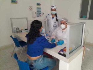 Laboratorio de la ESE Hospital San Antonio de Tarqui.