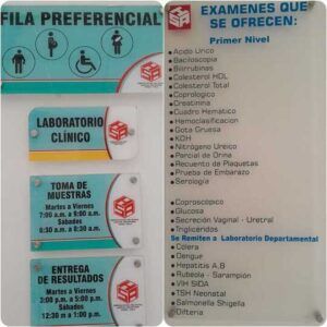 Laboratorio de la ESE Hospital San Antonio de Tarqui.