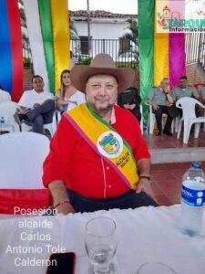 Carlos Antonio Tole, alcalde de Tarqui 2024-2027.